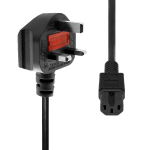 ProXtend Power Cord UK to C15 1M Black