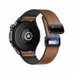 FORCELL F-DESIGN FS20 magnetic eco leather strap for SAMSUNG Watch 20 mm brown
