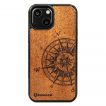 Bewood Puidust kest iPhone'ile 13 Mini Traveler Merbau