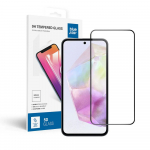 Kvast klaasist Samsung Galaxy A35 5G jaoks (tisliim / mbrise-sbralik) Sinine Tht 5D must
