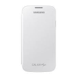 SAMSUNG Flip EF-FI950BWEGWW Originaalne raamatukarp Galaxy I9500 S4 valge