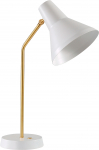 Innolux Carin laualamp, E27, valge/messing (310546)