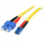 StarTech.com 4 m kiudoptiline kaabel - Single-Mode Duplex 9/125 LSZH kiudhppehpe - LC/SC