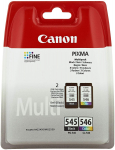 CANON Tindipaket Ink 8287B005 / PG-545/CL-546 blistris musta, sinise, magenta ja kollase vrvi
