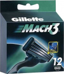 Gillette Mach3 12 pcs