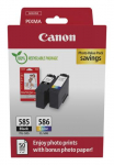 CANON PG-585/CL-586 PVP tindikassett 2 tk Originaal Must, Tsaan, Magenta, Kollane