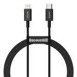Baseus Superior Series USB-C / Lightning PD 20W 1 m kaabel - must - OUTLET