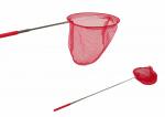 LEAN Toys Butterfly Net Insect Folding Telescopic 85 cm Red