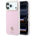 GUESS Case Saffiano Small 4G AND Classic Logo MagSafe iPhone 18 Pro / 17 Pro -st telefonikell pinkEstonian: Case Saffiano Small 4G AND Classic Logo MagSafe iPhone 18 Pro / 17 Pro -st telefonikell pink