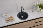 ALVEUS SINK VICTORIA BLACK+MIXER+SIF 9811091SEN
