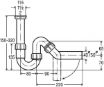 Viega PVC lks 1 1/2"x40