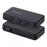 StarTech.com 4-port USB-C ja USB-A jaama, 5Gbps, iseseisvalt toimetav, 2-in-1 USB-C ja USB-A henduskaabel, 1x USB-C ja 3x USB-A (1x BC 1.2), 36W toiteadapter kaasas