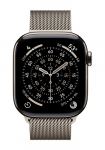 APPLE Sarja 11 GPS + Mobiilne, Natuuraal Titanium, Natuuraal Milanese Loop M/L, MF8P4ZR/A, 42 mm