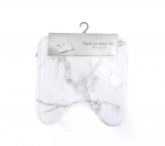 Douceur d`Interieur Bathmat WC Marbre White 45x45cm