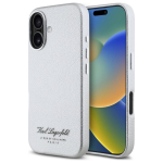 Karl Lagerfeld KLHCP16SPGWCMKHG iPhone 16 6,1" kvakaaneline korpus, hall hotell RSG