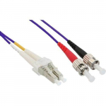 Fuj:tech InLine LC-ST, mitmemoodiline 50 / 125m kiudoptiline kaabel, pikkus 2 m (88502P)