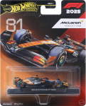 Hot Wheels Premium F1 vidusit, Oscar Piastri McLaren pisipereauto (JKD81)