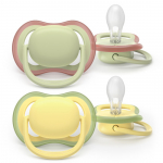 PHILIPS Avent Ultra Air tutti, le 18 kuu, 2 tk, helesinine/kollane (SCF349/50)