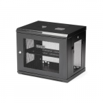 StarTech.com 2-post 9U seinapaneeliga 1U laualauk, 19 seinalauk 9U, andme- / vrgu- / AV- / elektroonika- / arvutitehnikale, vike ventilatsiooniga seina kaunistus