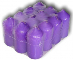 PROVENCE Candles Violet 4x8.5cm 12pcs