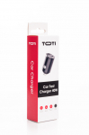 SEEK TOTI 40W Dual Type-C Port Auto Kiirlaadija, Must
