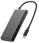 BELKIN INC024HQSGY liideskeskus USB Type-C 10000 Mbit/s hall