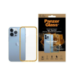 PanzerGlass ClearCase iPhone 13 Pro 6.1" antibakteriaalne sjaline klass Mandariinpunane 0338