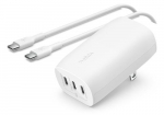 BELKIN WCC002VFWH mobiilseadmete laadija. Slearvuti, nutitelefon, tahvelarvuti. Valge. AC-laadimine. Kiirlaadimine. Siseruumides kasutamiseks