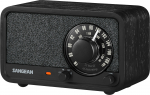 Sangean WR-8 FM-raadio Bluetoothiga, must tamm (SAN99845)