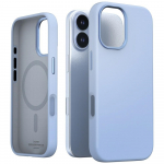 Araree Etui Typo Skin M MagSafe sinine iPhone'i 17 jaoks