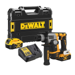 DEWALT. HAMMER SDS+ 18V DCH172P2 1.4J 2-F 2x5.0Ah