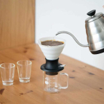 Hario V60 Immersion Dripper Switch keraamiline suurus 02 + filtrid