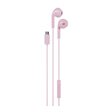 Happy Plugs Peakomplekt Juhtmega Krvu USB-C Roosa