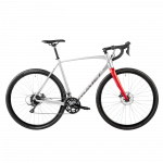 Gravel bike ROMET Aspre 1, silver-red (M)