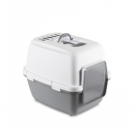 Cat toilet closed Cathy Comfort 58x45x48cm white|grey