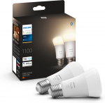 Philips Hue -lylamppu multipakk, valge, E27, 1100 lm, 2-PACK (929002469205)