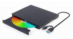 Gembird External USB DVD Drive, Black