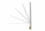 CISCO Aironet Dual-Band Omnidirectional Wi-Fi Antenna, 2 dBi (2.4 GHz)/4 dBi (5 GHz), 1 Port, Direct Mount, RP-TNC Connector, 1-Year Limited Hardware Warranty (AIR-ANT2524DW-RS=)