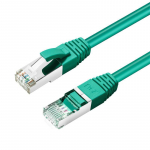 MicroConnect CAT6A S/FTP 1,5m roheline LSZH varjestatud vrgukaabel, LSZH,