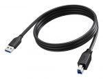Vision TC 2MUSB3.0/BL USB-kaabel USB 3.2 Gen 1 (3.1 Gen 1) 2 m USB A USB B 5 Gbit/s Must