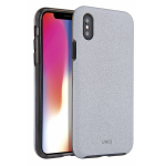 uniq etui Lithos iPhone Xs Max jasno -szary/ helehall