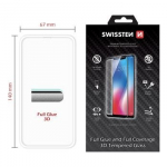SWISSTEN Swissten Ultra Durable 3D Full Face Tempered Glass Apple iPhone X / XS White