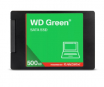 WESTERN DIGITAL SSD||Tpsus|500GB|3D NAND|Lugemiskiirus 545 MBytes/sek|2,5"|MTBF 2000000 tundi|WDS500G5G0A