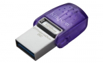 Kingston Technology DataTraveler 128 GB microDuo 3C 200 MB/s kahekordne USB-A + USB-C