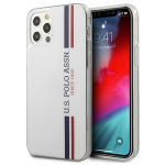 U.S. Polo Assn. US Polo USHCP12MPCUSSWH iPhone 12/12 Pro 6,1" biay/white Tricolor Collection