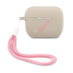 GUESS GUACAPLSVSGP AirPods Pro kate halliroosa/halliroosa Silikoon Vintage
