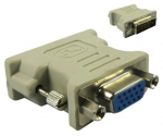 MicroConnect DVI-D/VGA 15-pin Adaptor M-F DVI-D 24+1 - VGA 15pin, Black