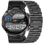 Gravity Smartwatch GT21-1 silikoonribad / must