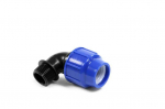 MALE ELBOW 20X1/2 PERLA BLUE