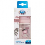 Canpol babies Tere, Paris Easy Start Anti-Colic Pudel Pink - Lapsuude botaan 120 ml.